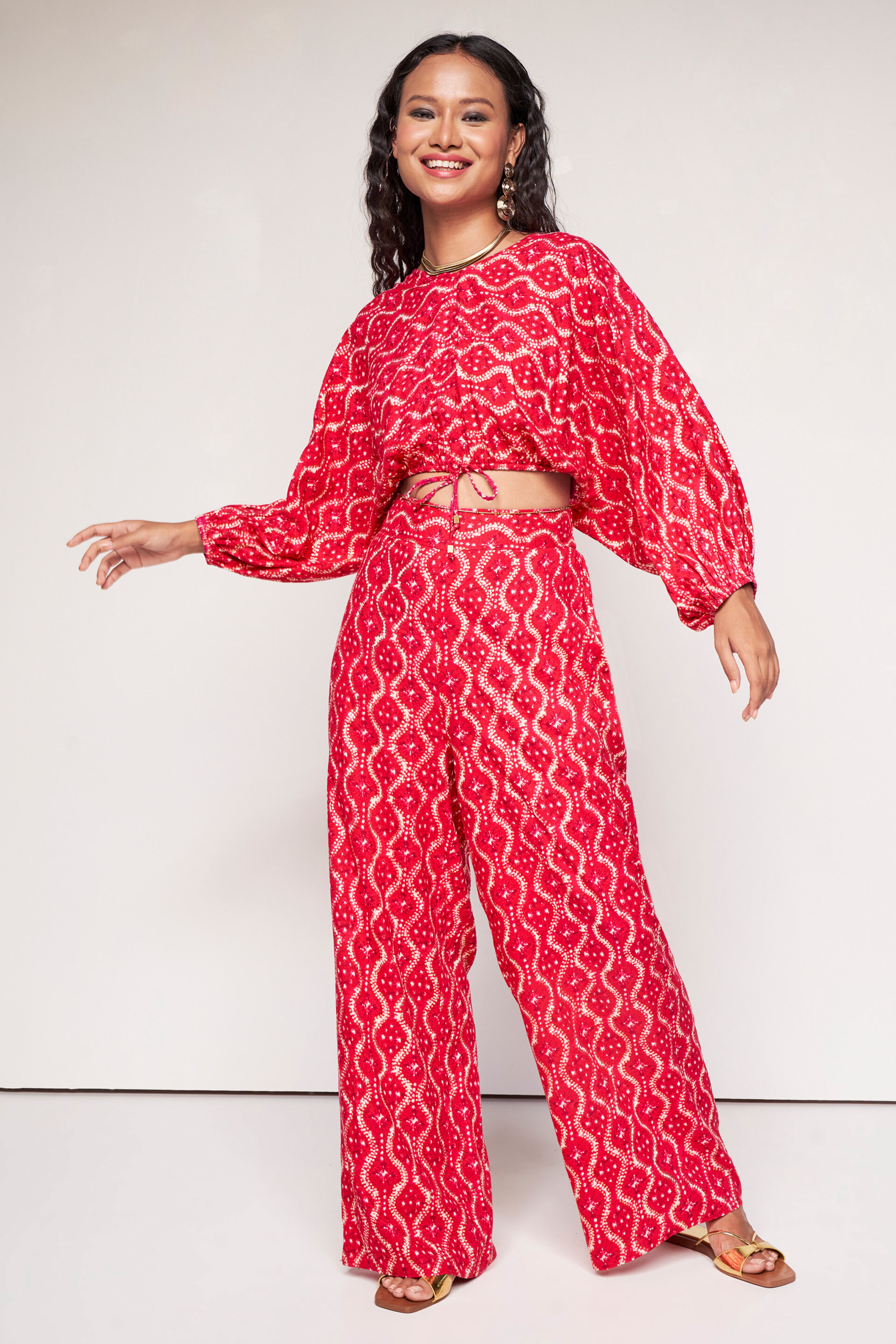 Lal Gulaab Set, Red, image 4